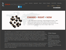 Tablet Screenshot of dnaworldwide.net